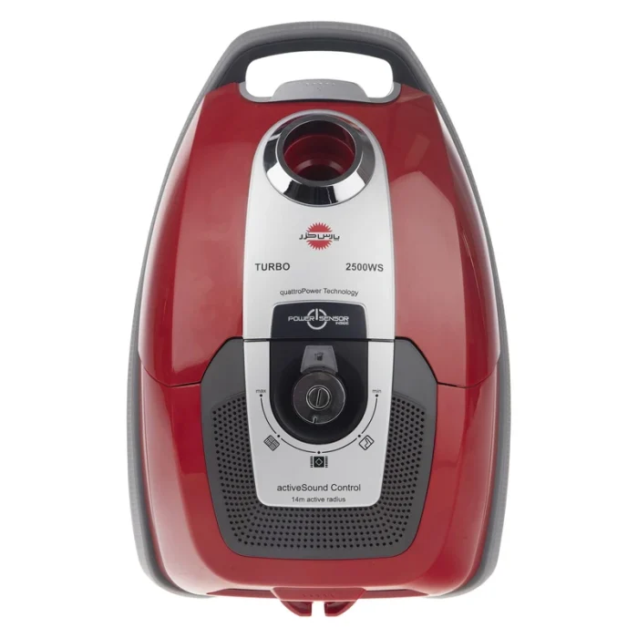جارو برقی پارس خزر مدل - TURBO 2500WS قرمز