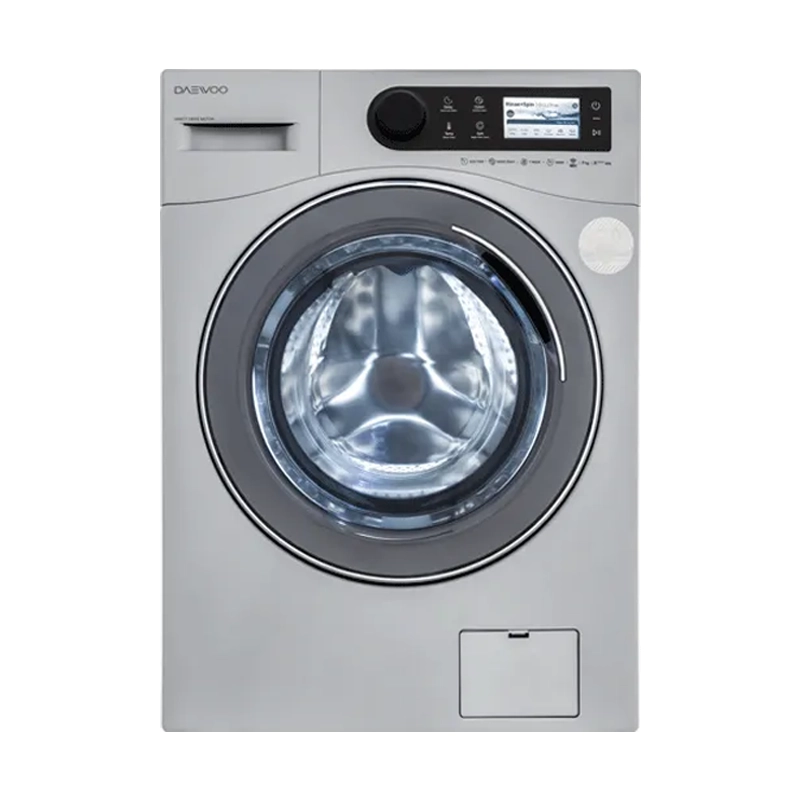 887799 ماشین لباسشویی دوو 9 کیلویی مدل LM-9170S رنگ سیلور